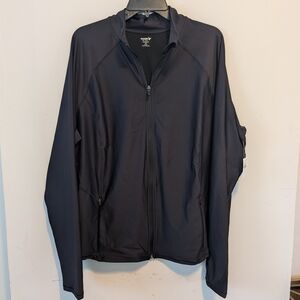 Old Navy Navy Lightweight Full-Zip Jacket